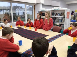 Our Annual Scottish Poetry Competition was fantastic this year. P4s – P7s had an opportunity to learn a Scots Poem by heart and perform it to two judges. House points were awarded to all the children who enter. The winner of each year group had the opportunity to perform their poem to the school as part of the Scottish Assembly. At the assembly each class perform a Scots poem or Scots song to the rest of the school. All the children listed below are awarded a certificate in the sharing assembly and will be invited to the Scottish Tea Party next week. Well done to everyone!   P4 1 st Olivia Brown 2 nd Emma Dixon 3 rd Alexa Darling Highly Commended Millie Torrance P5 1 st Rose Davidson 2 nd Beth Tinlin 3 rd Millie Maxwell Highly Commended Bobby Young Jackson Armstrong Eliza Bolton P6 !st Ella Hyslop 2 nd Mollie Ramage Highly Commended Poppy Brown P7 1 st Finlay Gray 2 nd Corey Weymss 3 rd Eva Burton and Josie Smith Highly Commended Leo Edden Joe Finn Sara Beleckaite Skye McMillan