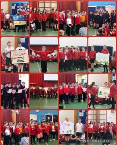 We celebrated our whole school Scotland focus in spectacular style with each class sharing their learning, from 'Heid Shooders Knaps and Taes' from P1 to 'A Man's a Man for A'That' from P7 and everything inbetween!